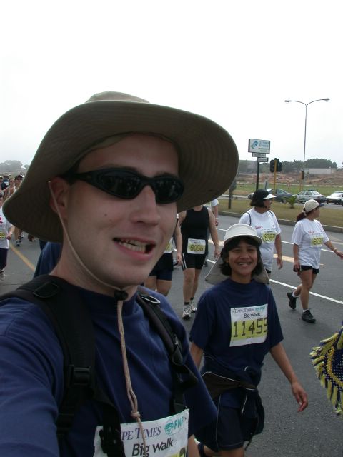 HiWi und Chefin auf dem BigWalk