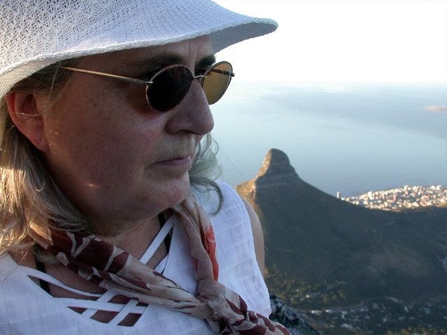 Mama und der Lion's Head - das passt immer zusammen - ob von oben oder unten