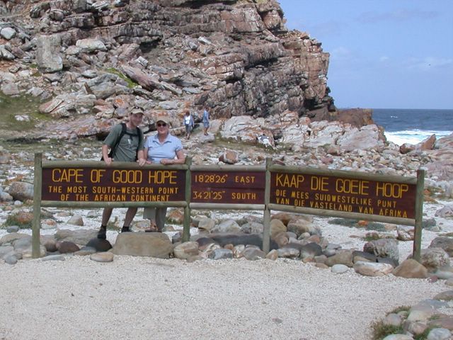 Der Beweis ist erbracht: Wir waren am Kap der guten Hoffnung