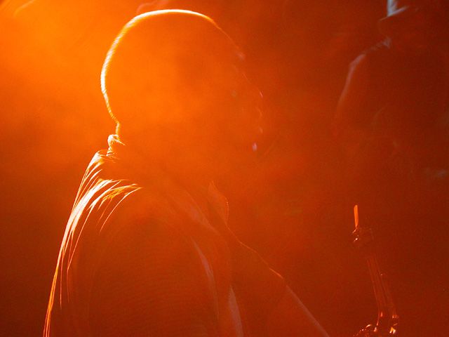 Robbie Jansen mit Heiligenschen(werfer)