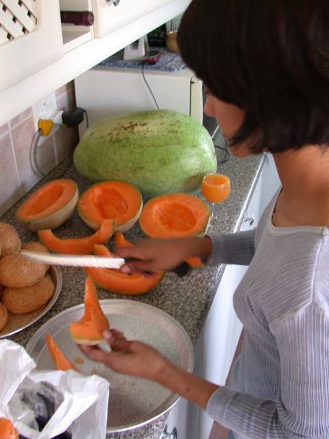 Mmmmmmm, was gut, dass Weihnachten mitten in der Zeit der leckeren Fruechte liegt