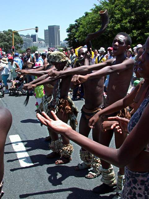 Da guckten die Gumba-gewoehne Kapstaedter nicht schlecht. Der sonst vor allem 